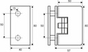 Pant Cr04 Steklo/Steklo 90°