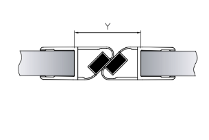 Tesnilo Za Tus Kabine Na Magnet Desni Mv11 Za 6-8mm