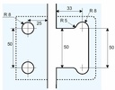 Pant Cr04 Steklo/Steklo 90°