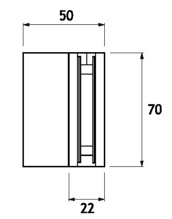 GH CQR04 Cerniera A Scatto Regolabile V-V 90°
