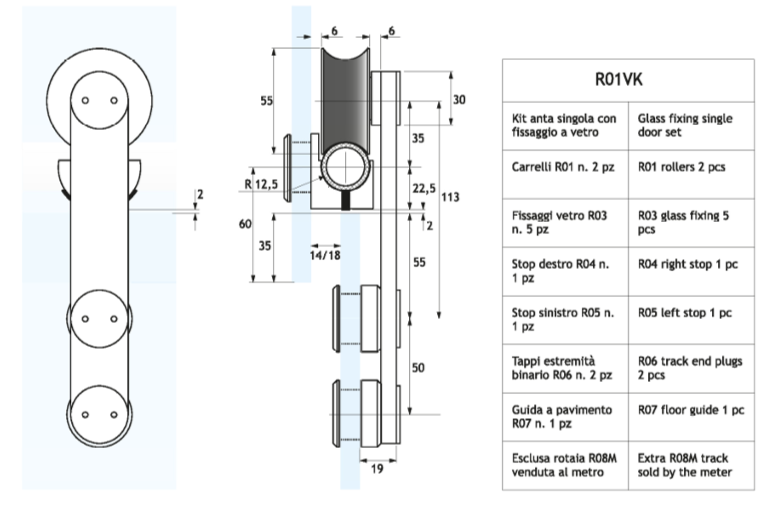 Drsni Sistem R1 System Mat