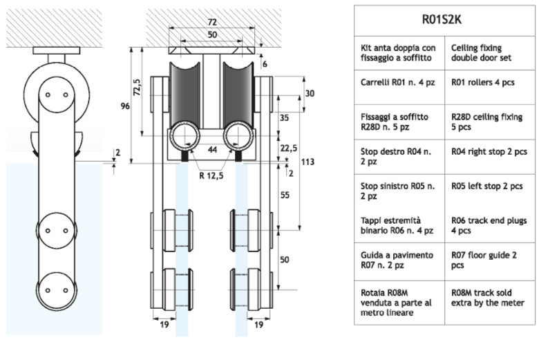 Drsni Sistem R1 System Mat