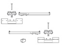 GH CHS02-60 Cheo - Kit 1 Anta Scorrevole Soft-Close Bilater. Max 60kg