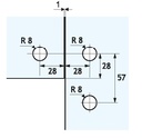 GH PF46 Reggi-Sopraluce/Vetro Laterale Con Battuta Rimov.