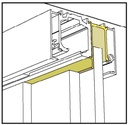 GH PRF01 Panta Rei - Profilo Per Vetro Fisso