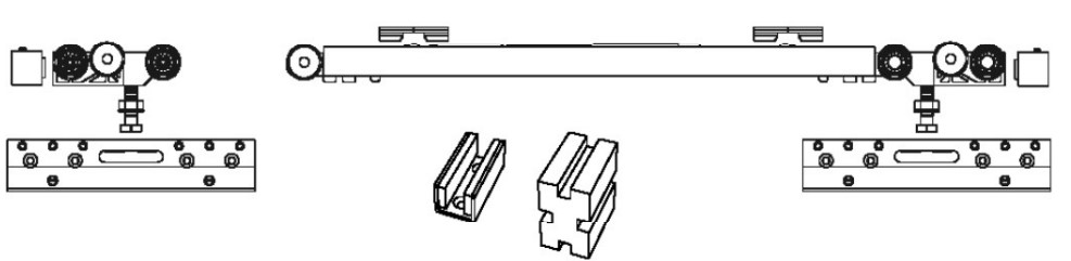 GH PRS07-100S Panta Rei -Kit 1 Anta Scorr.Soft-Close Senza Tacca Vers.&quot;S&quot; - Max 100kg