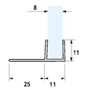 Tesnilo Na Metlco 2,2 M 6/8mm Za Drsna Vrata