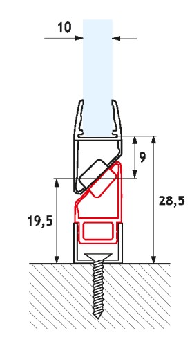 Psv10M Par Magnetnih Tesnil Za Ics3 220cm