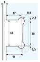 Pant Steklo-Zid Stranski SH32