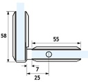 PANT ZA 90°KOTNO TUŠ KABINO SH34