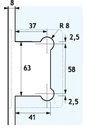 Pant Steklo-Zid Sh41