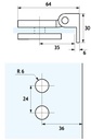 Shf01 C Pant Steklo Zid Krom