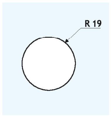 GH SRH02 Maniglia Quadrata Aperta Per Porte Scorrevoli S.55X55mm