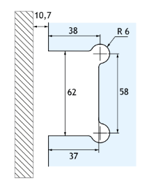 Avtomatski Pant Steklo/Zid Z Možnostjo Štelanja GHS02