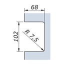 Okovje 203 Oxidal Srebrno