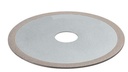 Diamond disc for cutter - for grinder D.80 for glass Fi 0,8