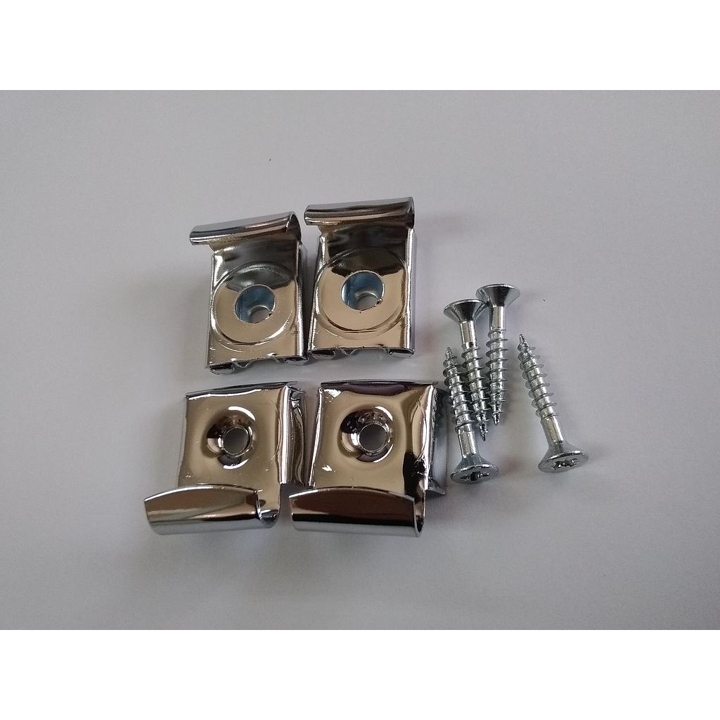 Sponke Esco Medenina Kromirana - Držalo Za Ogledalo 4 Delno - do 12kg