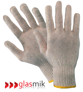 Paar Baumwollhandschuhe für Low-E-Glas