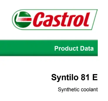Olej Castrol Sintylo 81E