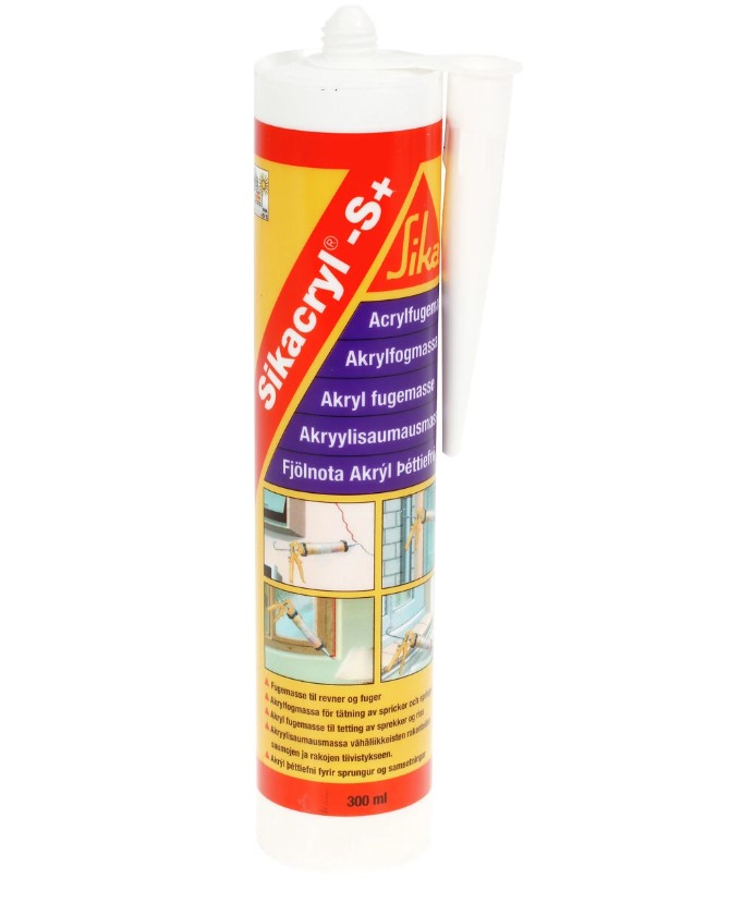 Sealant Sikacryl S white in 300ml tube