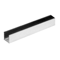U-Profil für untere Wasserbarriere Cs01-2mt Edelstahl 13x13x11mm