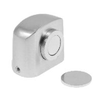 Magnetic door stop for door Ds9 nickel matt