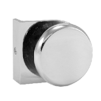 Corner support 90° Gc7 glass-to-wall chrome