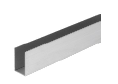 U-profile 12,5x20x1mm 250cm matt