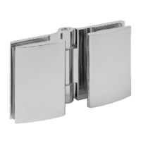 Hinge Sh12 glass-to-glass 180° chrome