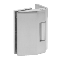 Scharnier Glas-Wand Sh16 Chrom