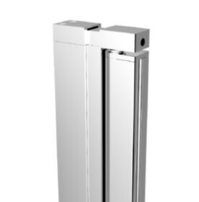 Okovje 750 Oxidal Dvižni cevni tečaj H.2500mm za 6mm steklo