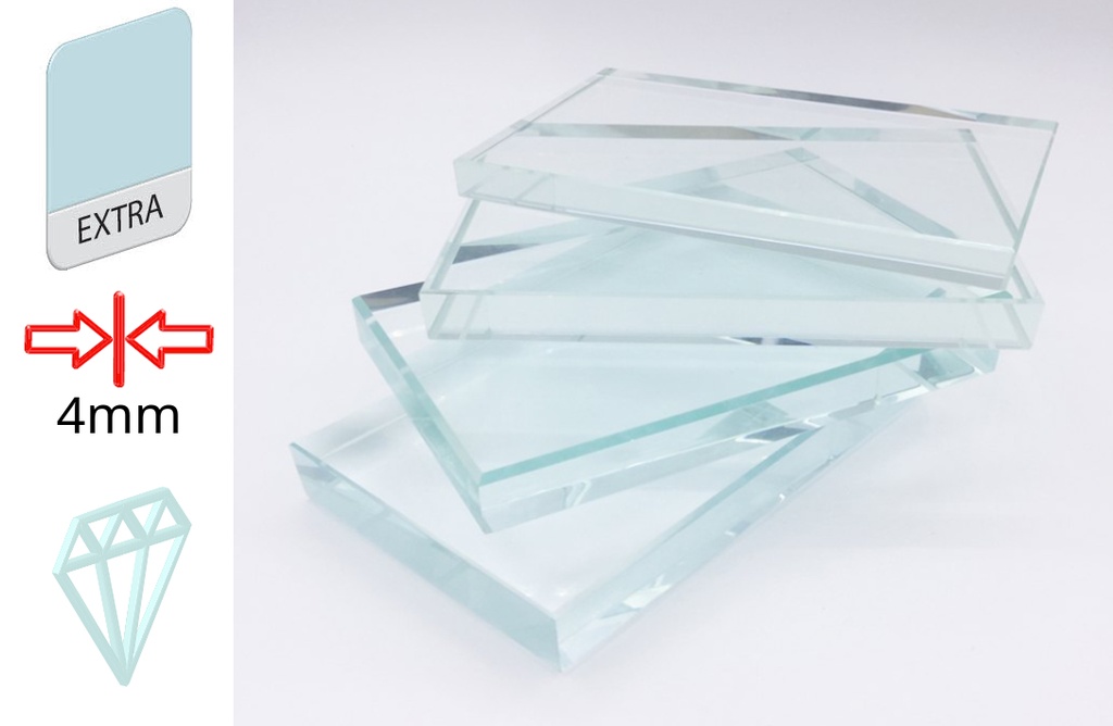 AGC Clearvision Extrasvetlo 4mm