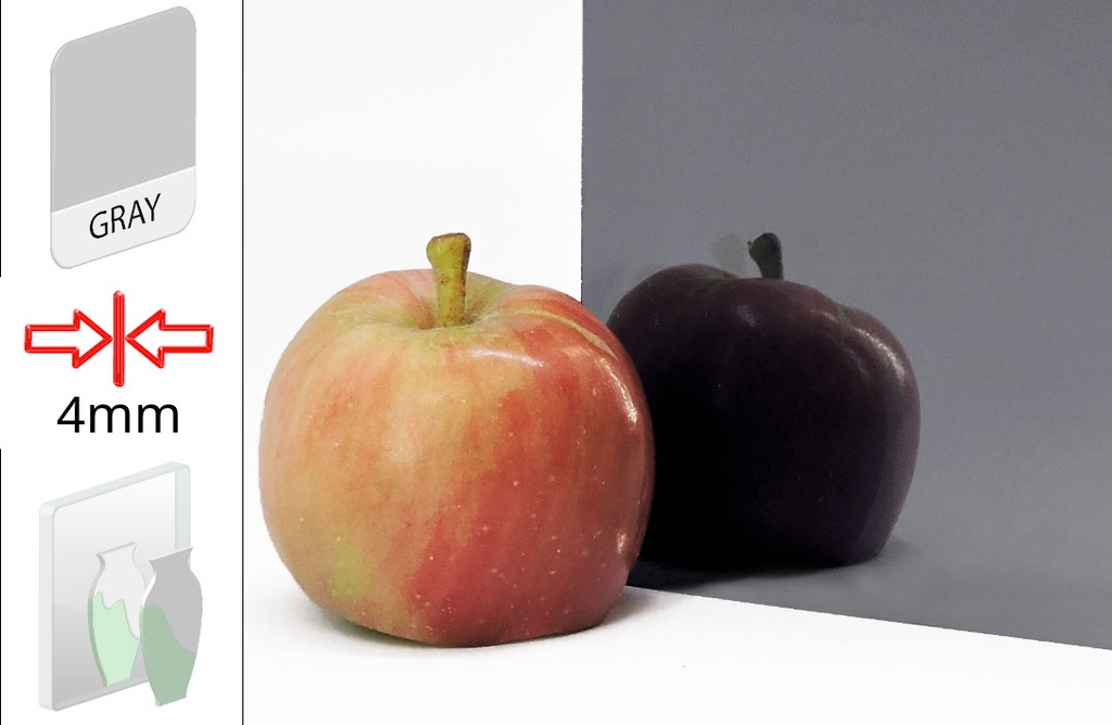 AGC Mirox Mnge Ogledalo Sivo