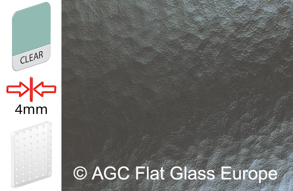 AGC Kathedral Klein Clear 