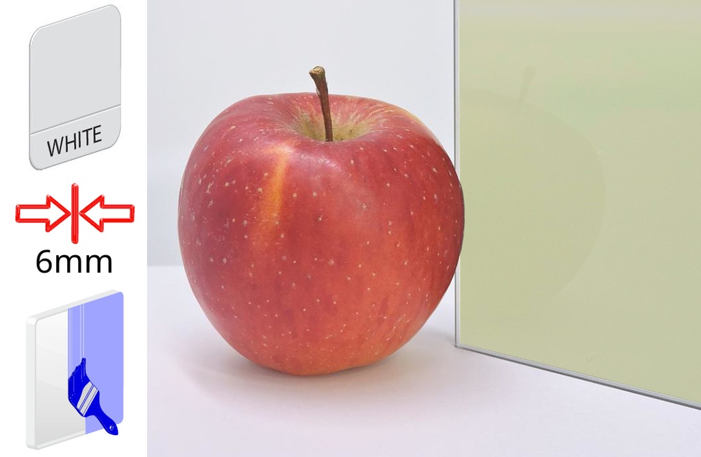 AGC Lacobel Belo 9010 (Soft White)