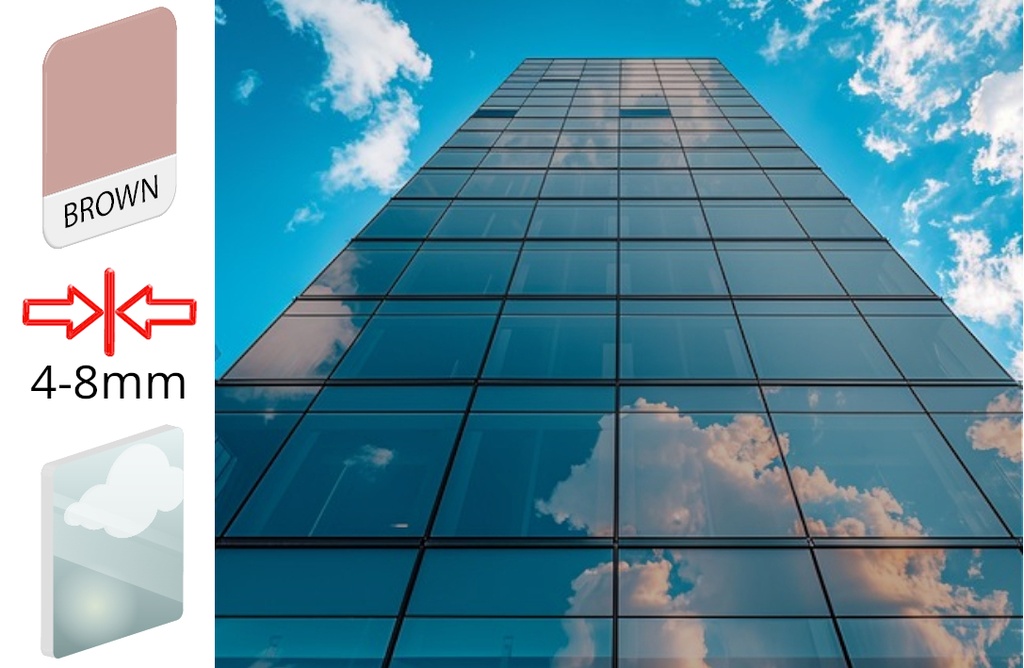 AGC Stopsol Classic Bronze Refleksno