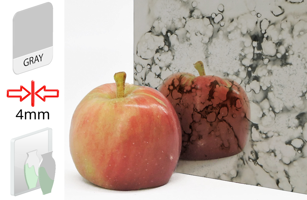 Starinsko Ogledalo Grigio Argento