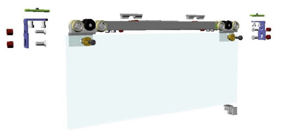 Ipcs01 IPSO CLAUDIT - SLIDING JOINT SOFT-CLOSE SET