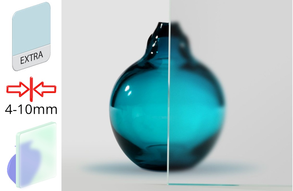AGC Matelux Clearvision Ekstra belo Jetkano