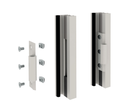 And GH set adapters for hinges GH470 and GH420K on profile MP05 / no drilling required in the profile
