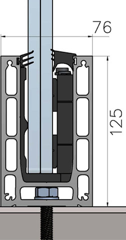 Profil za talno vpetje BV9900