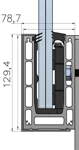 Profil za stransko vpetje BV9900S