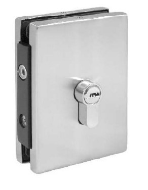 Platte an Wand PF13W für Schloss PF13 matt