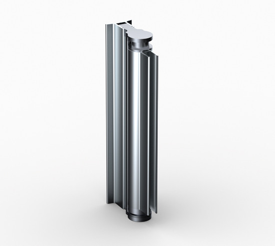 Cevasta podizna šarka Aqua Light staklo/zid 90°, za staklo 8mm, H2200mm