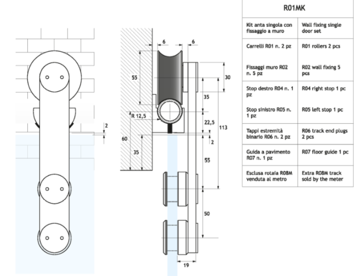 Drsni Sistem R1 System Mat