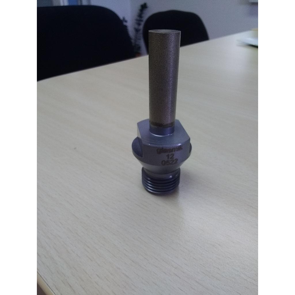 Ravna Freza Brez Sektorjev 1/2 Gas H75 fi.12 Diamantni Nanos H40mm