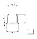 GH CHFT01-160 Cheo - Profilo Di Chiusura Per Chf01/Chf02 L.160cm