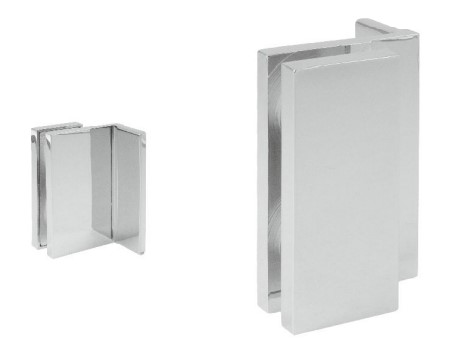GH GCH08 rectangular angle clamp glass/wall 90°