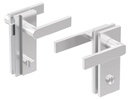 GH GLV01P svislý magnetický zámek pro polodrážkové dveře, provedení s knoflíkem