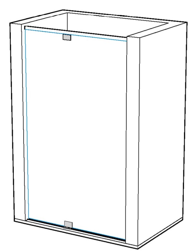GH GRK01 PBF-Gyro komplet zid/zid, L1500mm